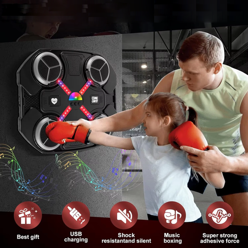 Interactive Musical Boxing Target with Bluetooth & LED Lights