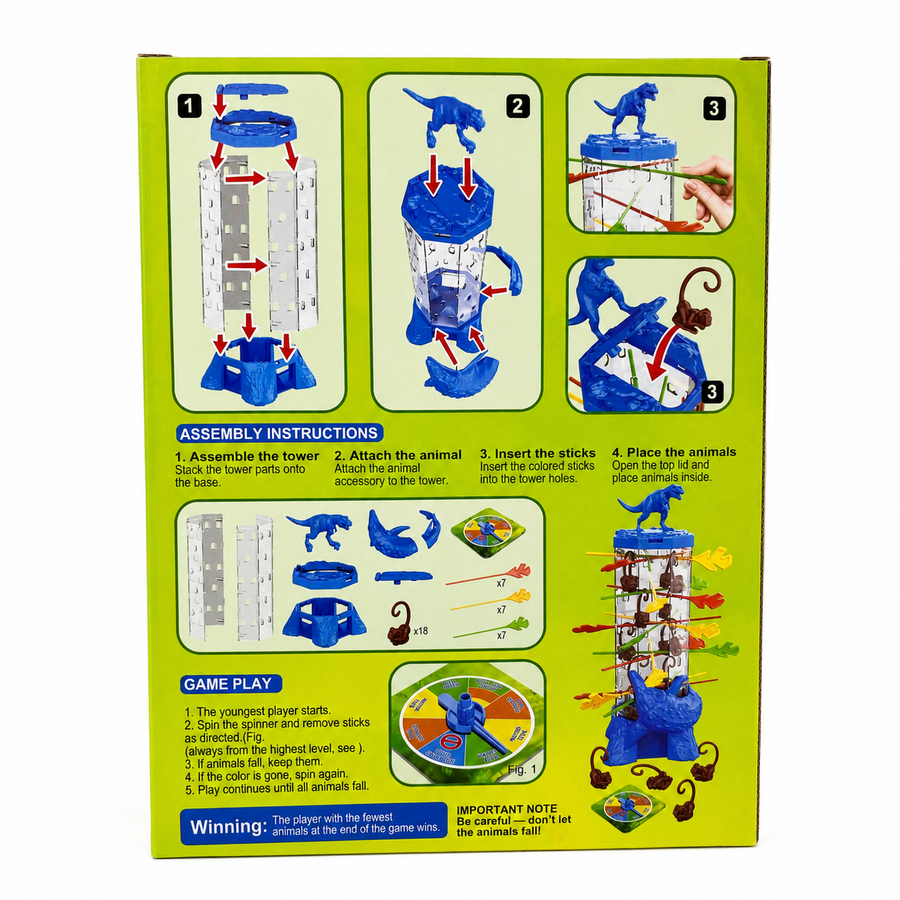 Monkey Stick Game – Pull, Balance & Win Family Challenge