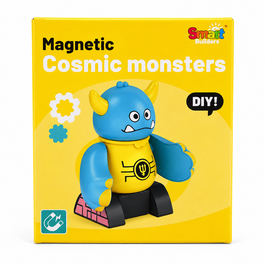 Magnetic Cosmic Monsters DIY Building Toy