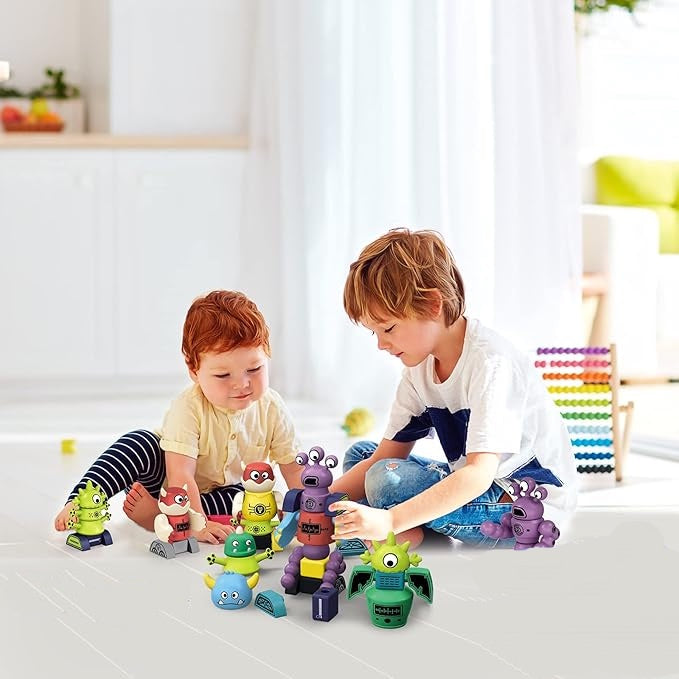 Magnetic Cosmic Monsters DIY Building Toy