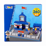 DIY Police Station Building Blocks Set – 260+ Pieces