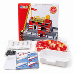 DIY Fire Station Building Blocks Set – 220+ Pieces