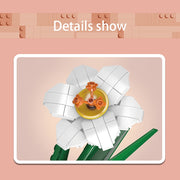 Flower World Narcissus Building Blocks – 122 PCS DIY Flower Set
