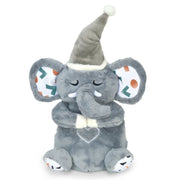Breathing Elephant Plush Toy with Music & Calming Light