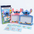 Stitch Magnetic Drawing Board with Color Beads & Pattern Cards