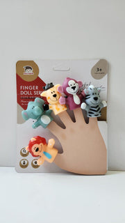 Cute Animal Finger Puppet Set – 5 Pieces