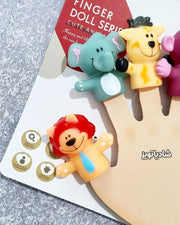 Cute Animal Finger Puppet Set – 5 Pieces