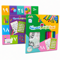 Arabic Numbers Learning Board for Kids with Erasable Markers