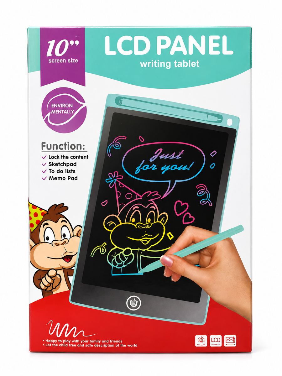 10-Inch LCD Electronic Writing & Drawing Tablet for Kids