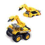 Truck Building Blocks Surprise Capsule – Collect & Build Construction Vehicles