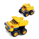 Truck Building Blocks Surprise Capsule – Collect & Build Construction Vehicles