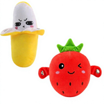 Fruit Sensing Rhythm Plush Toy – Interactive Musical Banana Plush for Kids