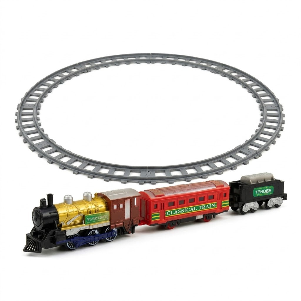 Western Express Train Set with Round Track