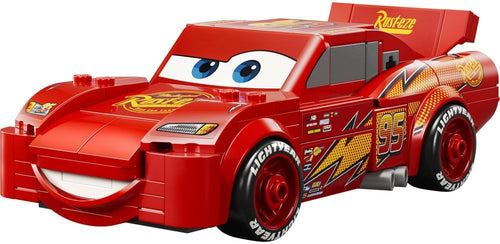 Red Racing Car Building Blocks Set – 283 Pieces — alternate view