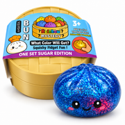 Dumpling Squishy – Rainbow Mystery Bun Glitter, Random Color