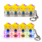Light-Up Click Fidget Keychain