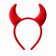 Devil Horns Halloween Headband – Red or Black
