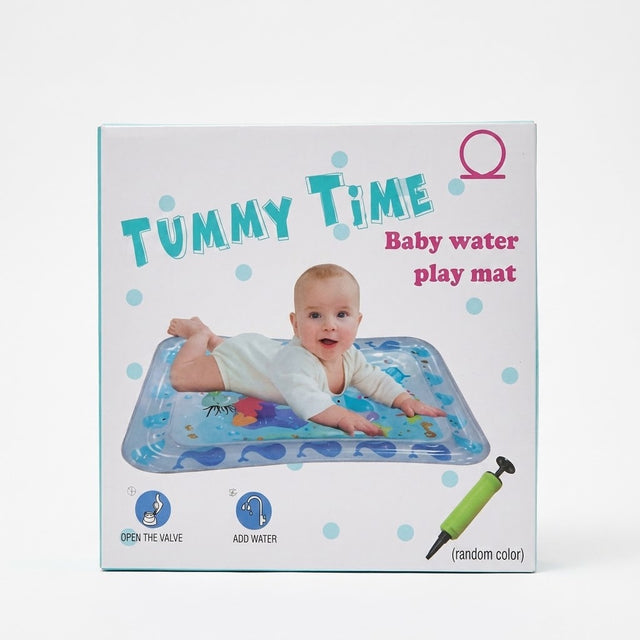 Tummy Time Baby Water Play Mat with Hand Pump