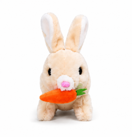 Dancing Rabbit Plush Toy with Music – Beige — alternate view