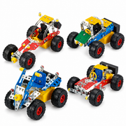 Construction Build & Play Metal Engineering Set – 126+ Pieces