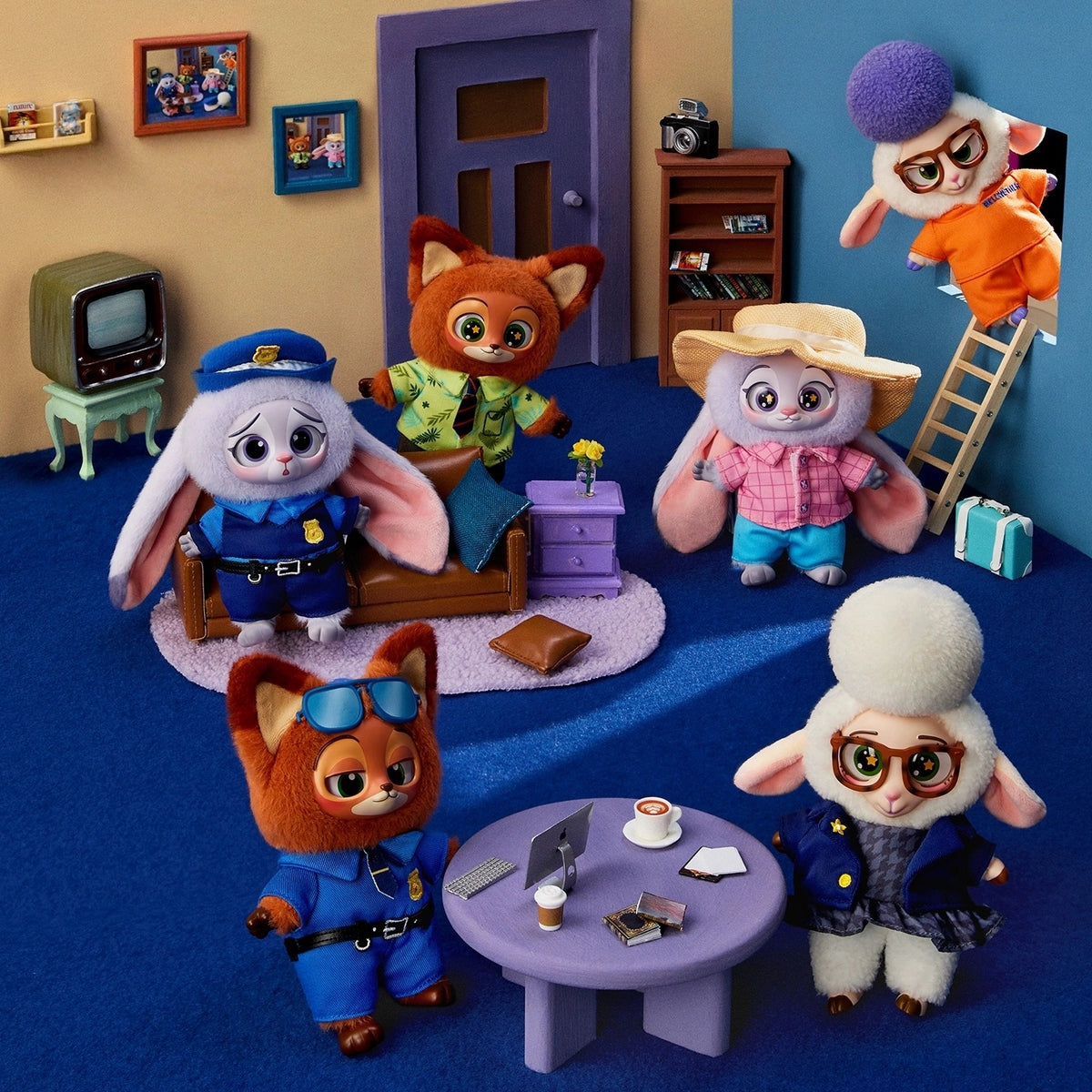 Zootopia Plush Pendant Blind Box – 1 Random Character