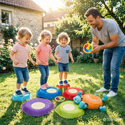 Balanced Stepping Turtle Toy with Non-Slip Stepping Stones