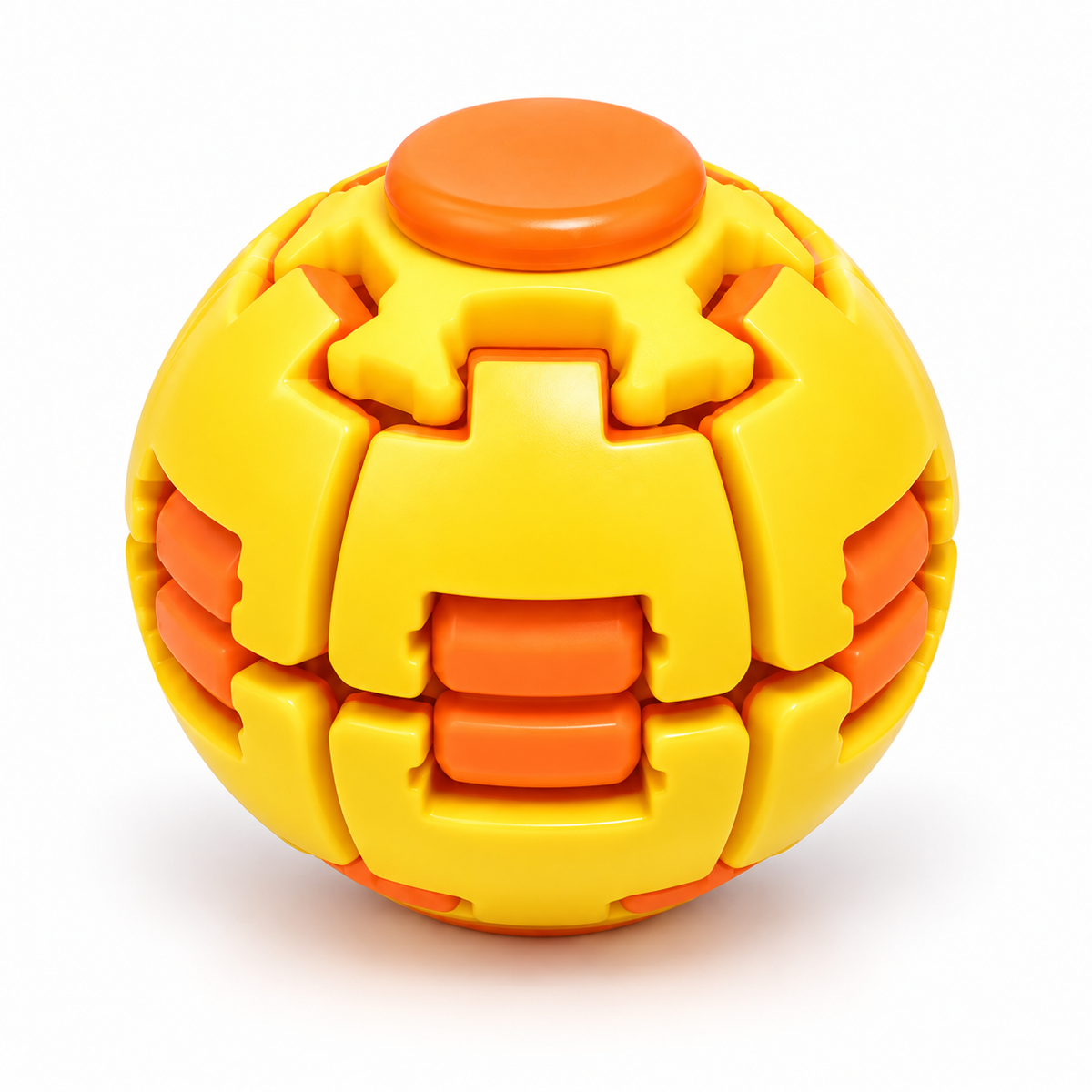 Press & Spin Transforming Fidget Ball