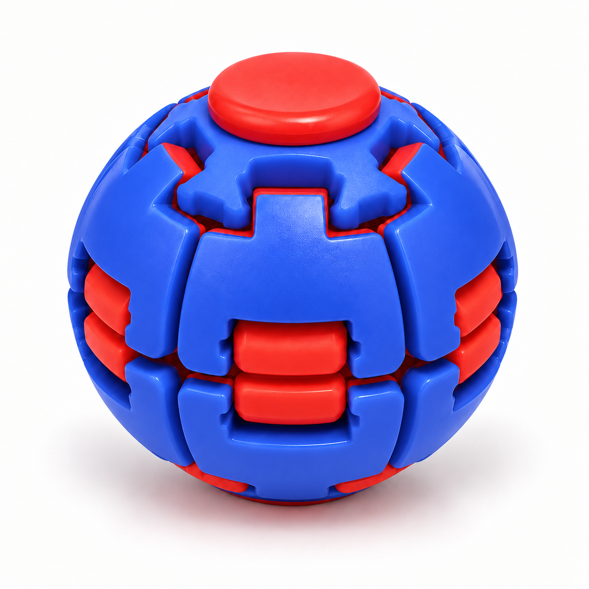 Press & Spin Transforming Fidget Ball