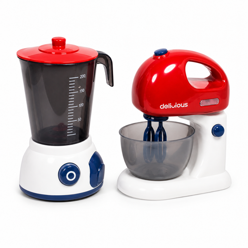 Kids Kitchen Appliance Toy Set – Blender & Mixer — alternate view