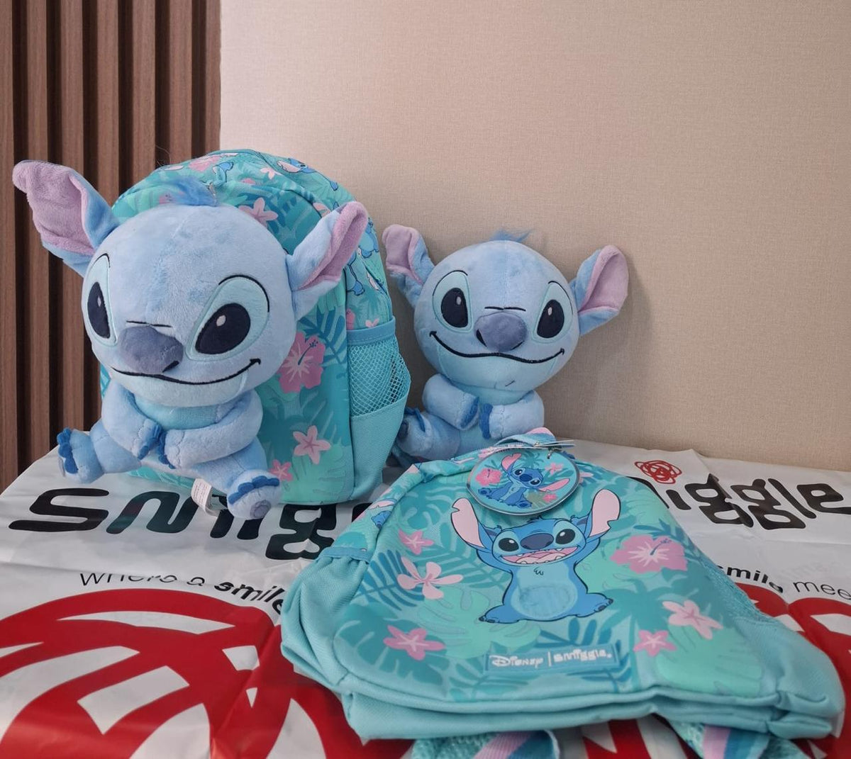 Original Smiggle Disney Stitch Backpack – Size 14