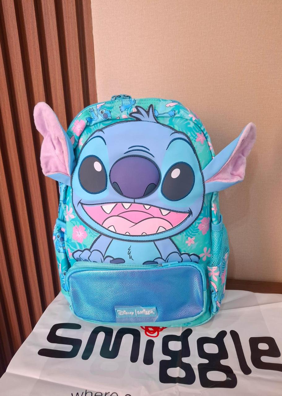 Original Smiggle Disney Stitch Backpack – Size 15