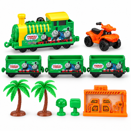 Dog Train Dog Team Toy Playset — alternate view