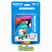 Magnetic Animal Car Building Toy – 6 Designs