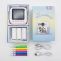 Kids’ 3D Instant Print Camera with 3 Paper Rolls & Color Markers