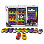 Alloy Racer boxed set of colorful mini sports cars