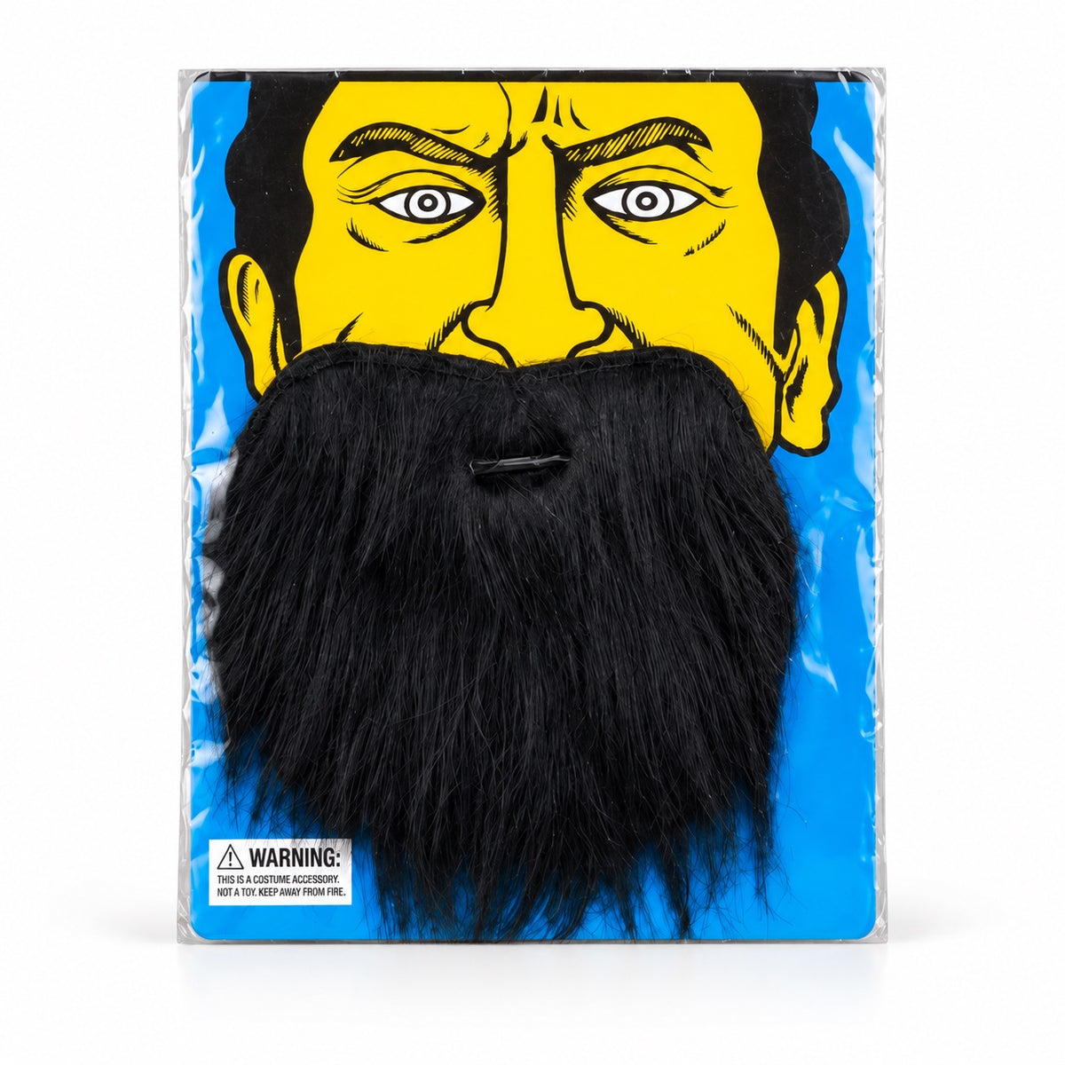 Black costume beard