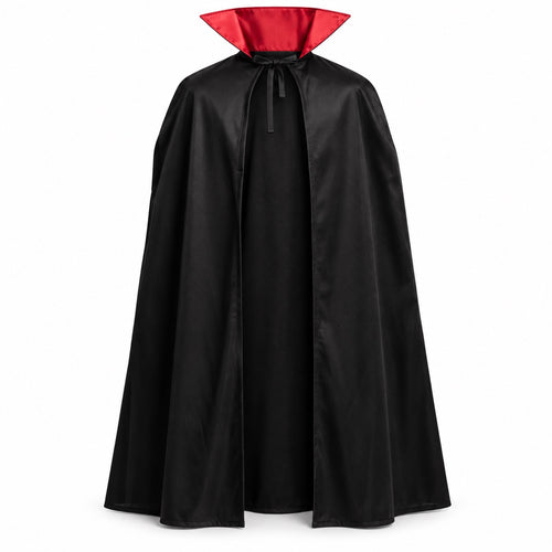 Dracula Vampire Cape – Black & Red Halloween Costume