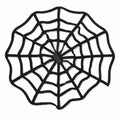 Black Spider Web Halloween Decoration