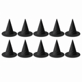Classic Black Witch Hats - Party Pack of 10