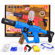 Blue 3 in 1 toy blaster set with box and accessories