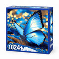 Blue Butterfly Jigsaw Puzzle – 1024 Pieces