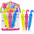Rainbow Umbrella Bubble Wands - Set of 3