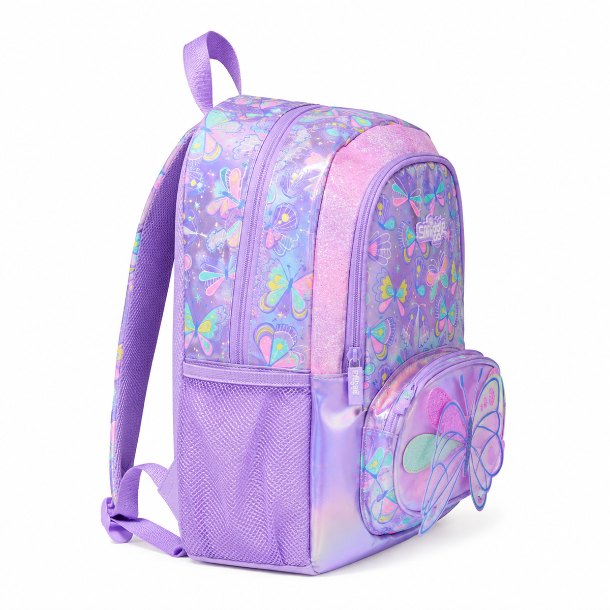 Original Smiggle Butterfly Backpack – Size 18 Inches