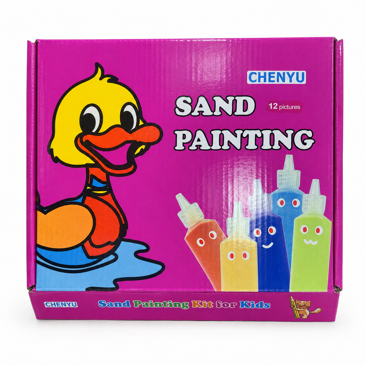 CHENYU Sand Painting Kit Pink Girls box front