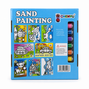 CHENYU Sand Painting Kit Blue Boys picture designs