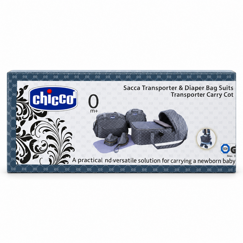 Chicco Carry Cot & Diaper Bag Set