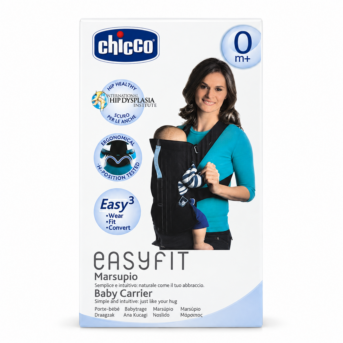 Chicco EasyFit Baby Carrier black