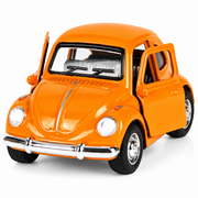 Classic Beetle Car Model orange
