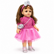 Cufan Pink & Silver Dress Doll