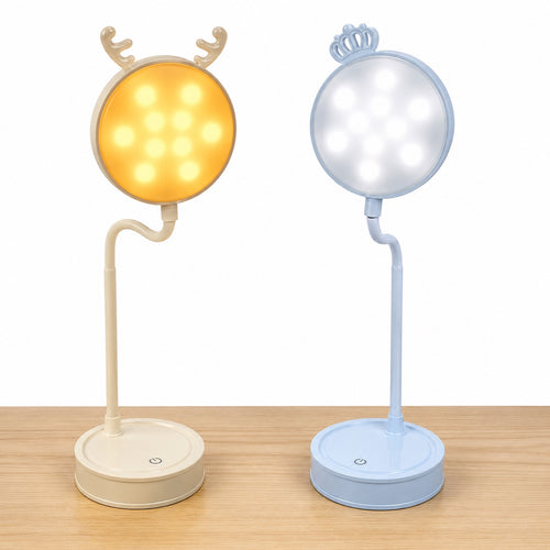 Cute LED Eye-Guard Desk Lamp with Flexible Neck — alternate view